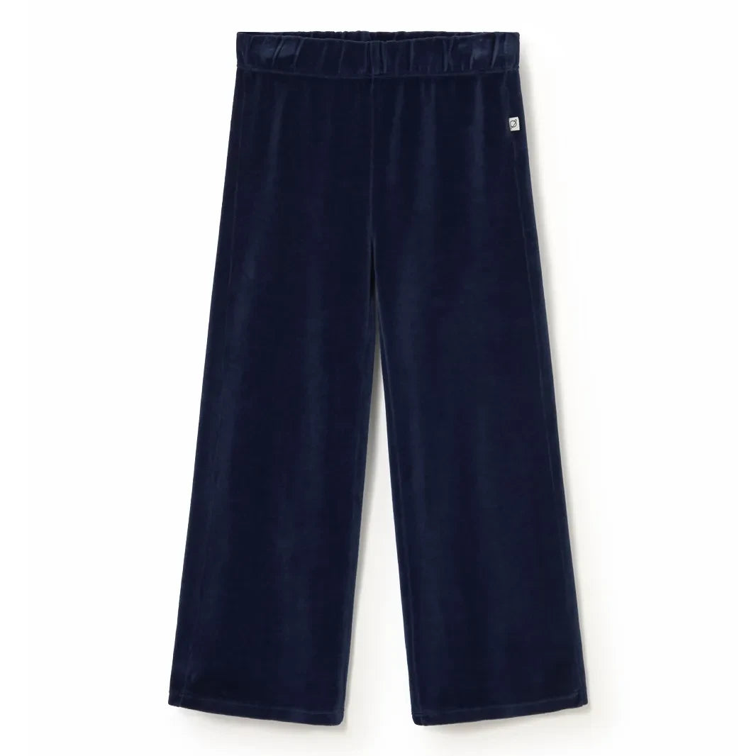 Cozmo - Goik Velvet Organic Cotton Trousers | Navy Blue