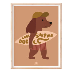 Ma petite vie - Cool Surf Hawaii afişi | Kahverengi