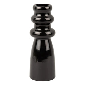 Present Time - Sparkle Bottle Vase | Black