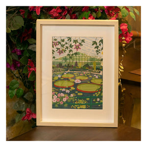 La Petite Épicerie - Water Lily Glass House Painting Set - Elaine Lee