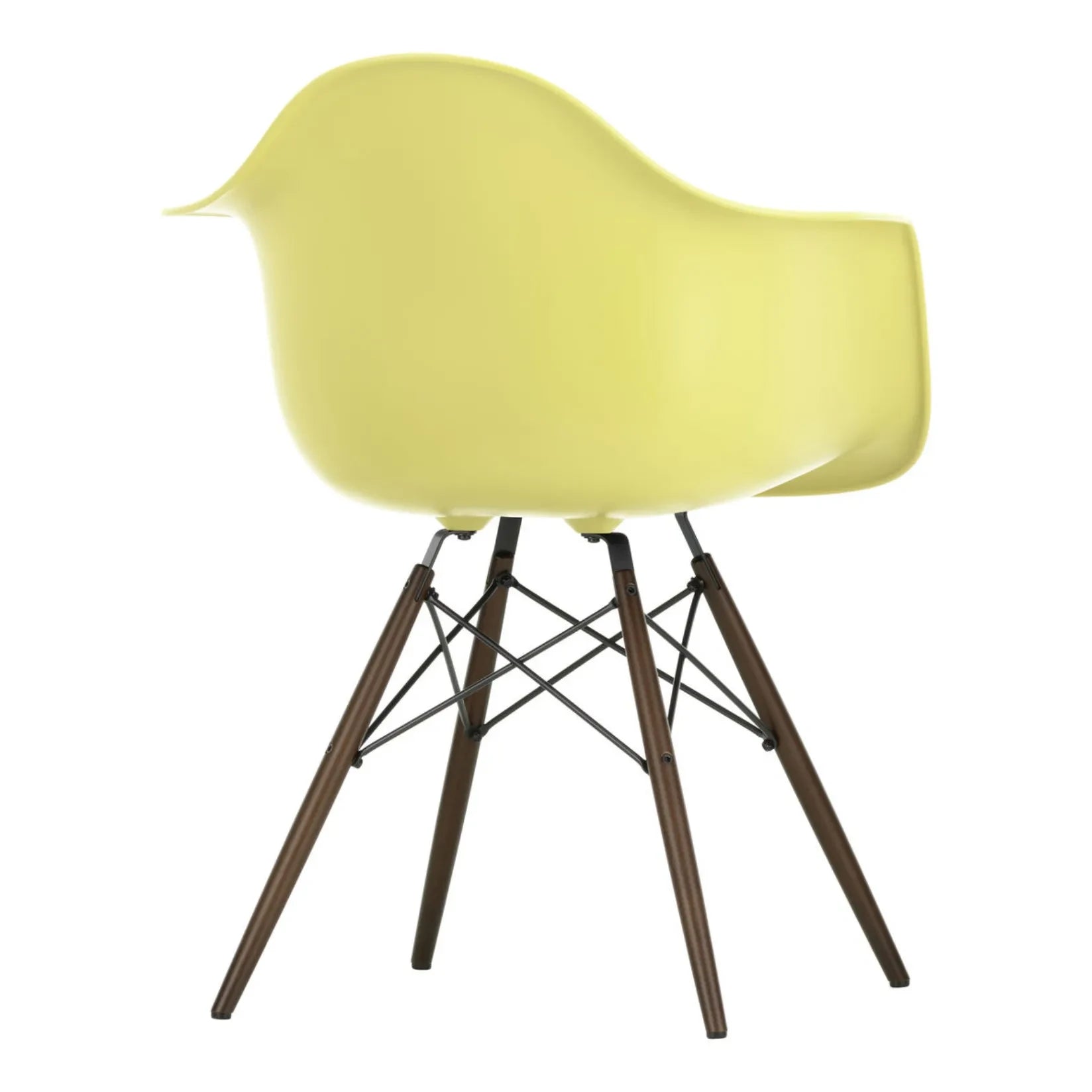 Vitra - DAW Chair - Maple Base - Charles & Ray Eames | Lemon Yellow