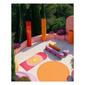 Hercule Studio - Archy Uchronia Summer Exercise Mat | Rouge Brun