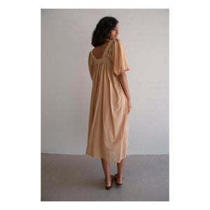 THEAVANT - Jade Pamuk voile elbise | Amber
