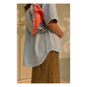 Marlot Paris - Colette Denim Shirt - Women's Collection | Light Blue