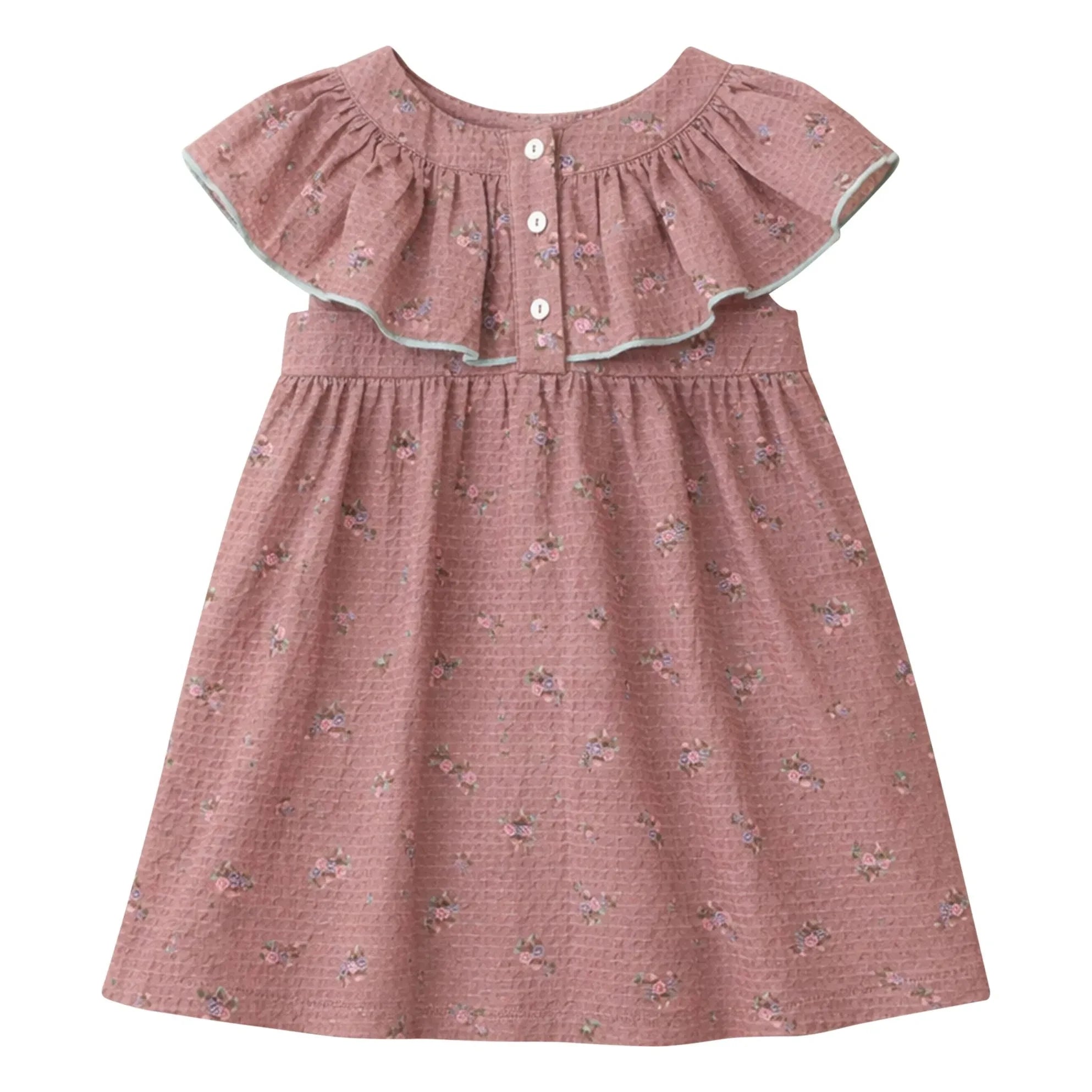 Lililotte - Renée Fleurie Organic Cotton Dress | Dusty Pink