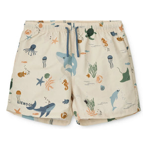 Liewood - Aiden Recycled Fiber Swimsuit Shorts | Sand