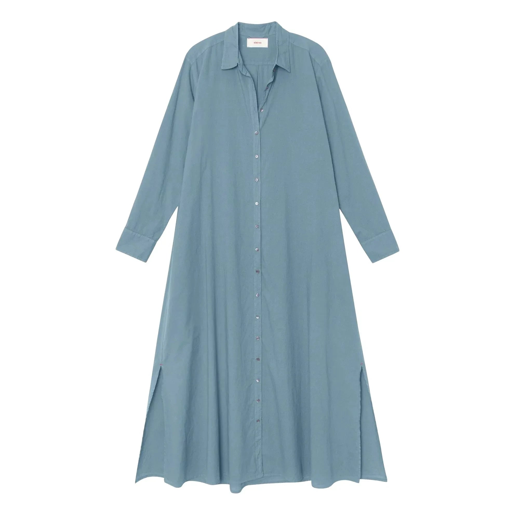 Xirena - Boden Cotton Poplin Dress | Blue