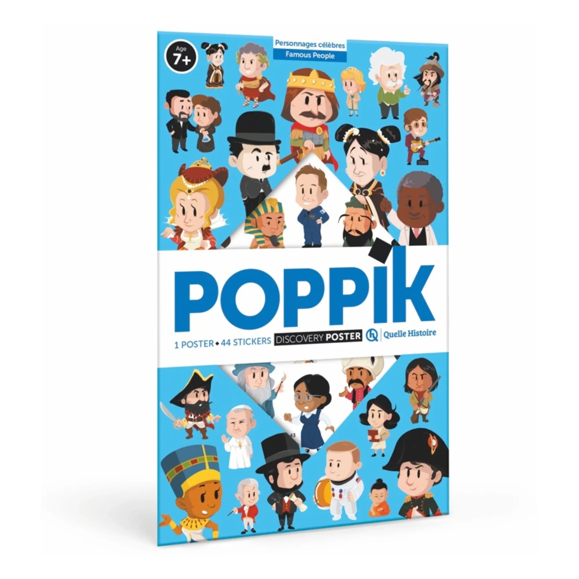 Poppik - Famous People Sticker Poster