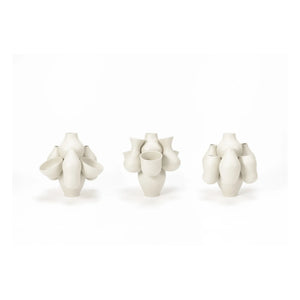 Moustache - Qucha Ceramic Vase, Jean-Baptiste Fastrez | Cream