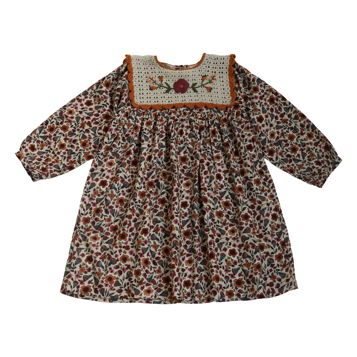 Kalinka - Nancy Fleurie Dress | Rust