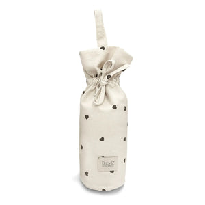 Babyshower - Cœurs Bottle Bag | Ecru