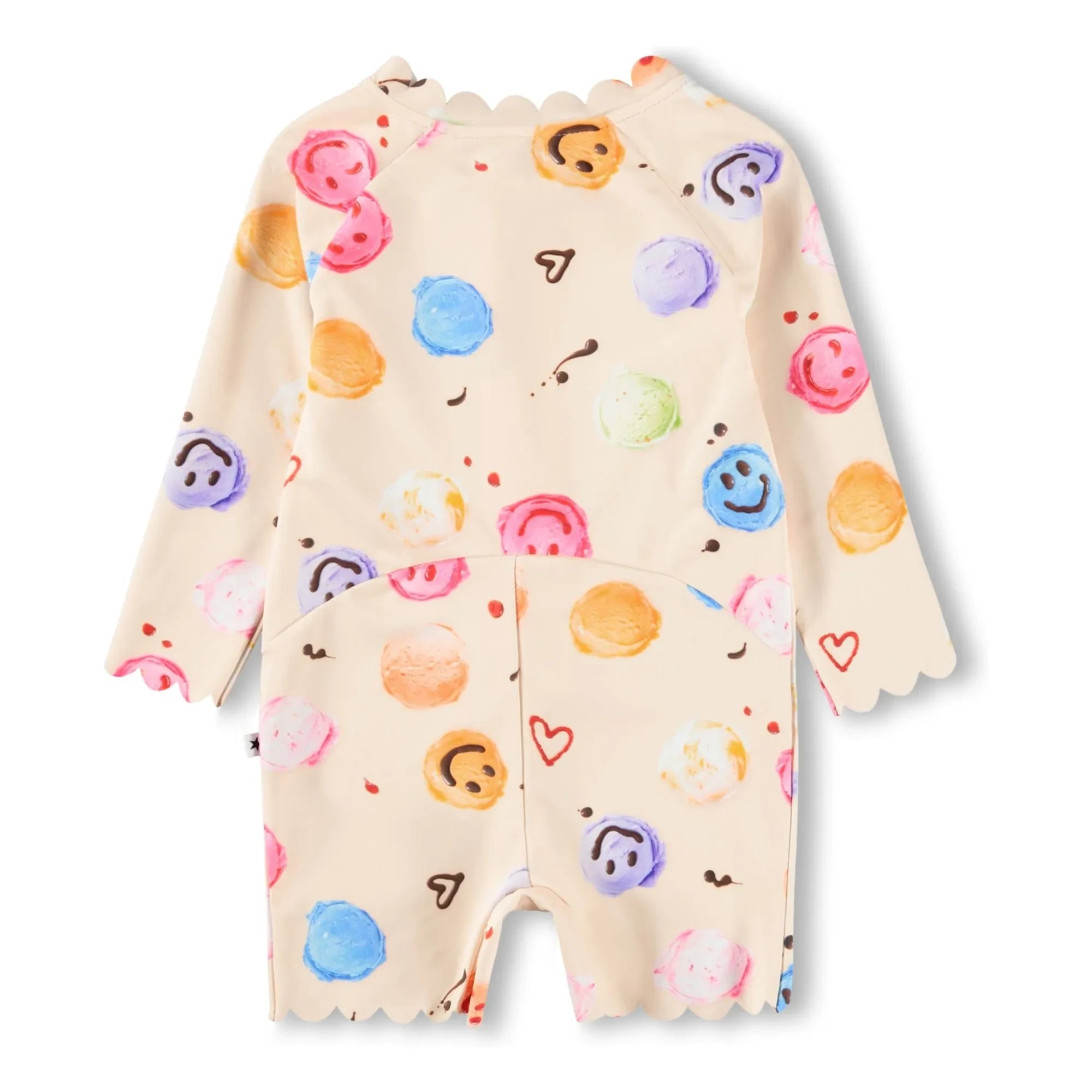 Molo - Nigella Bathwear Ice Cream Pattern Recycled Fibers | Peach