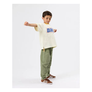 Goldie + Ace - Oversized BMX T-Shirt | Cream
