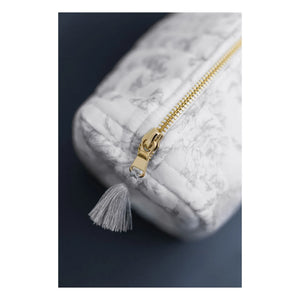 Tartine et Chocolat - Toile de Jouy Pattern Diaper Bag | Gray