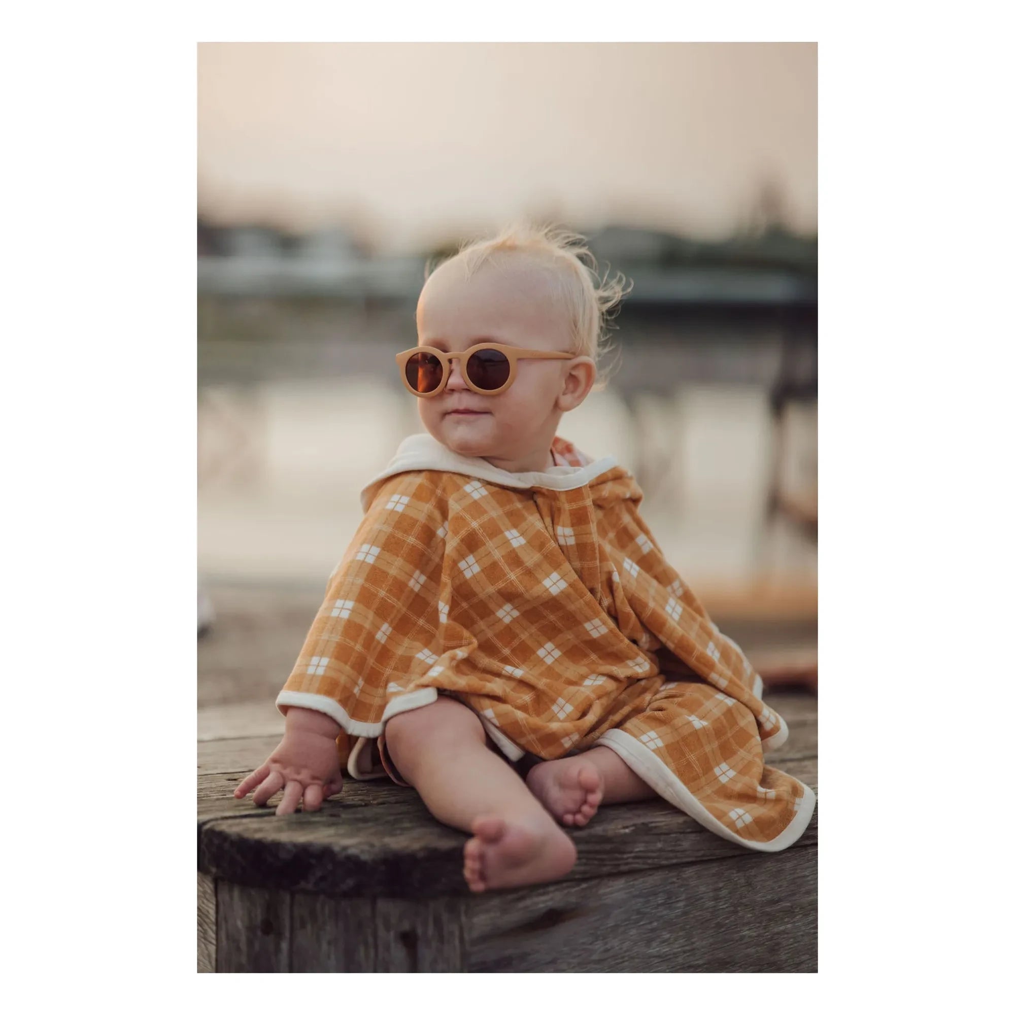 Grech & Co - Classic Polarized Natural Fiber Sunglasses | Yellow