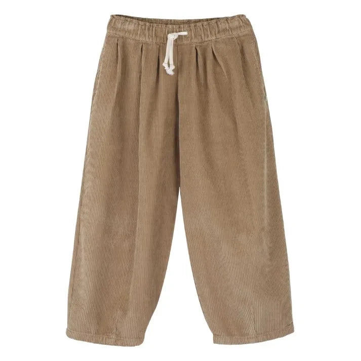 Jenest - Maggy Velvet Organic Cotton Pants | Caramel