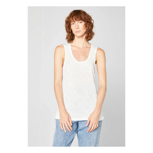 American Vintage - Jacksonville U-Yaka Tank Top | White