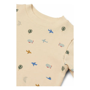 Liewood - Thora Aviator Organic Cotton Sweatshirt | Ecru