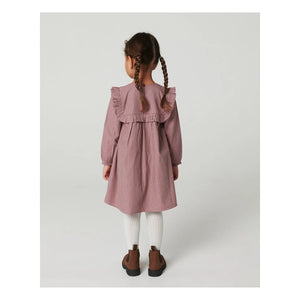 Copenhagen Colors - Embroidered Checked Dress | Pink