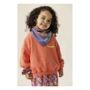 Apaches - Small Bow Lalavido Fleuri Satin | Blue