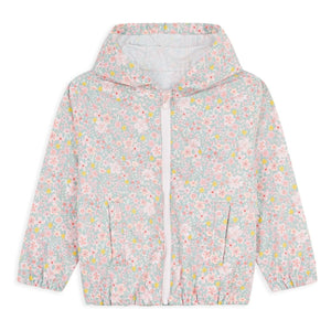 Petit Bateau - Recycled Fiber Windbreaker | Gray Blue
