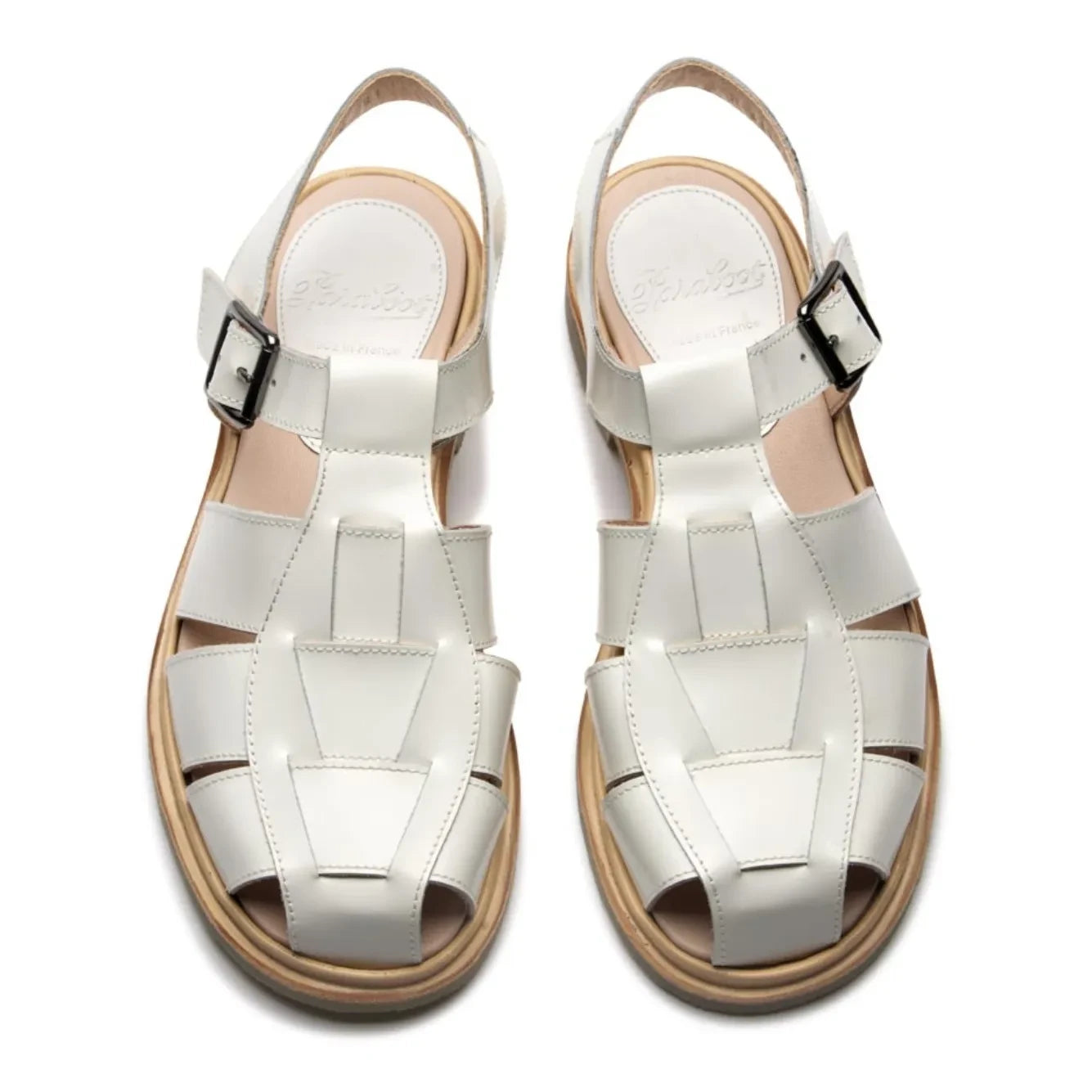 Paraboot - Iberis Glossy Sandals | White