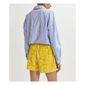 Essentiel Antwerp - Jorton Terry Shorts | Lemon yellow
