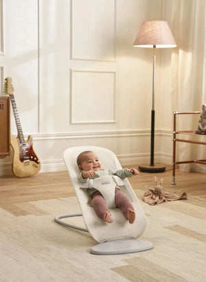 BabyBjörn - Begin Şezlong - Nefes Alabilen File Kumaş, Krem | Krem