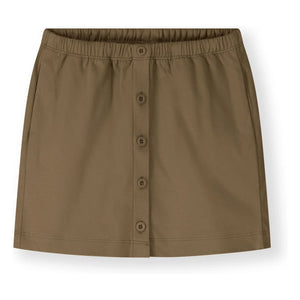Gray Label - Organic Cotton Skirt | Khaki Brown