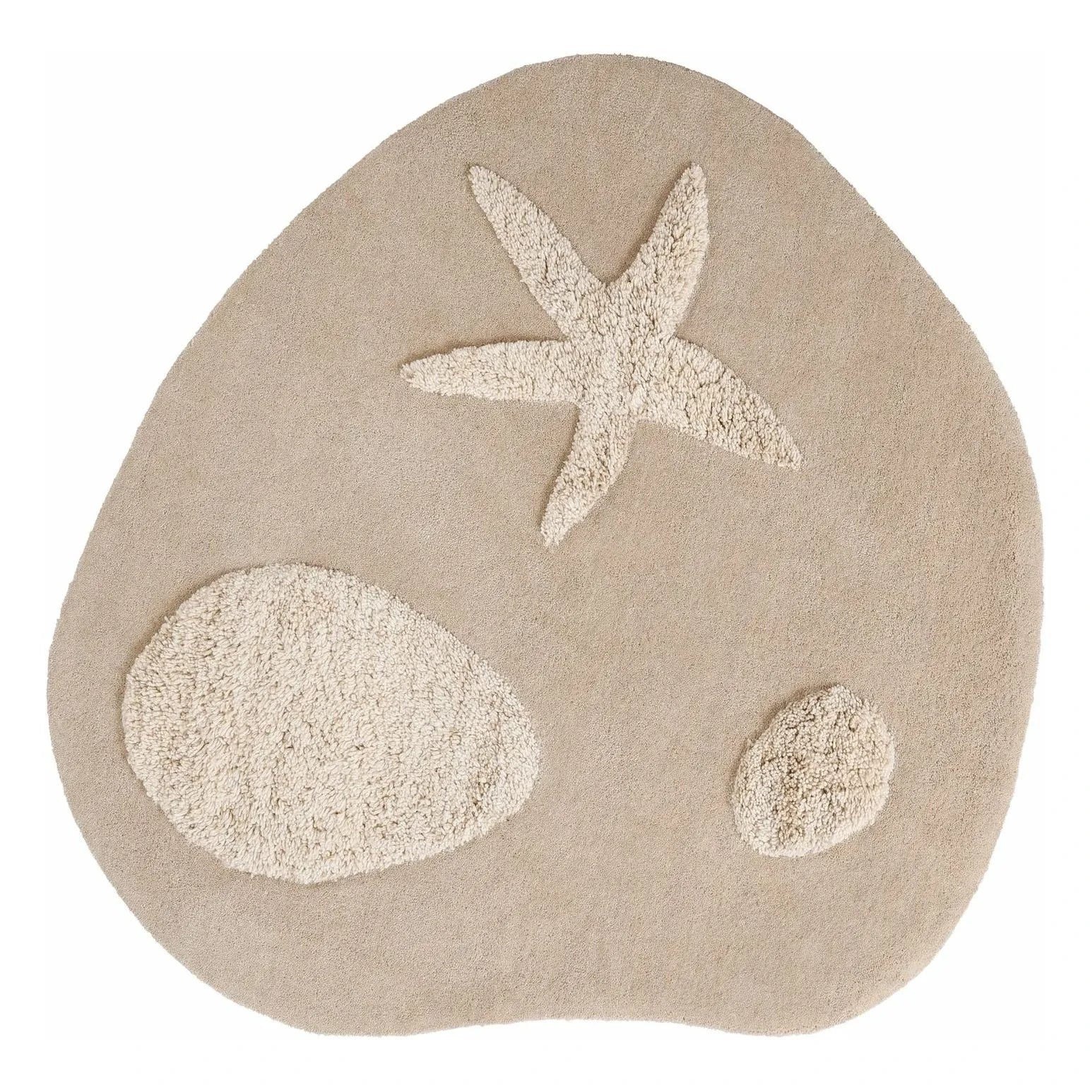 Ferm Living Kids - Kove Fringed Rug | Beige