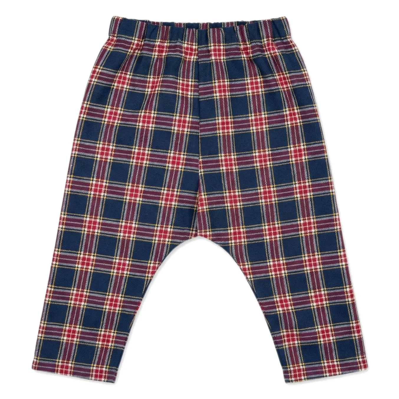 Louis Louise - Jungle Tartan Pants | Dark Blue