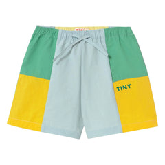 Tinycottons - Color Block Shorts | Blue