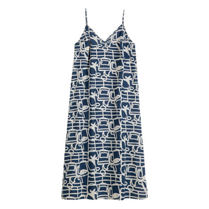 Bobo Choses - Cookery Festival Organic Cotton Dress | Gray