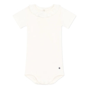 Petit Bateau - Body Maggie Ruffled | Ecru