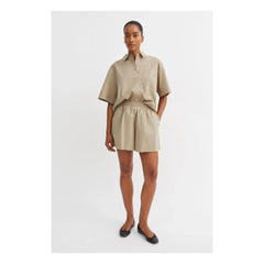 Skall Studio - Edgar Organic Cotton Shorts | Light Green