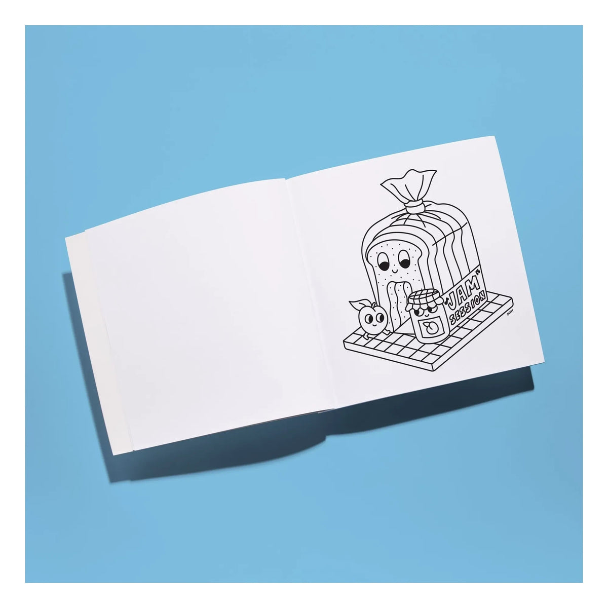Omy - Supermarket Coloring Book