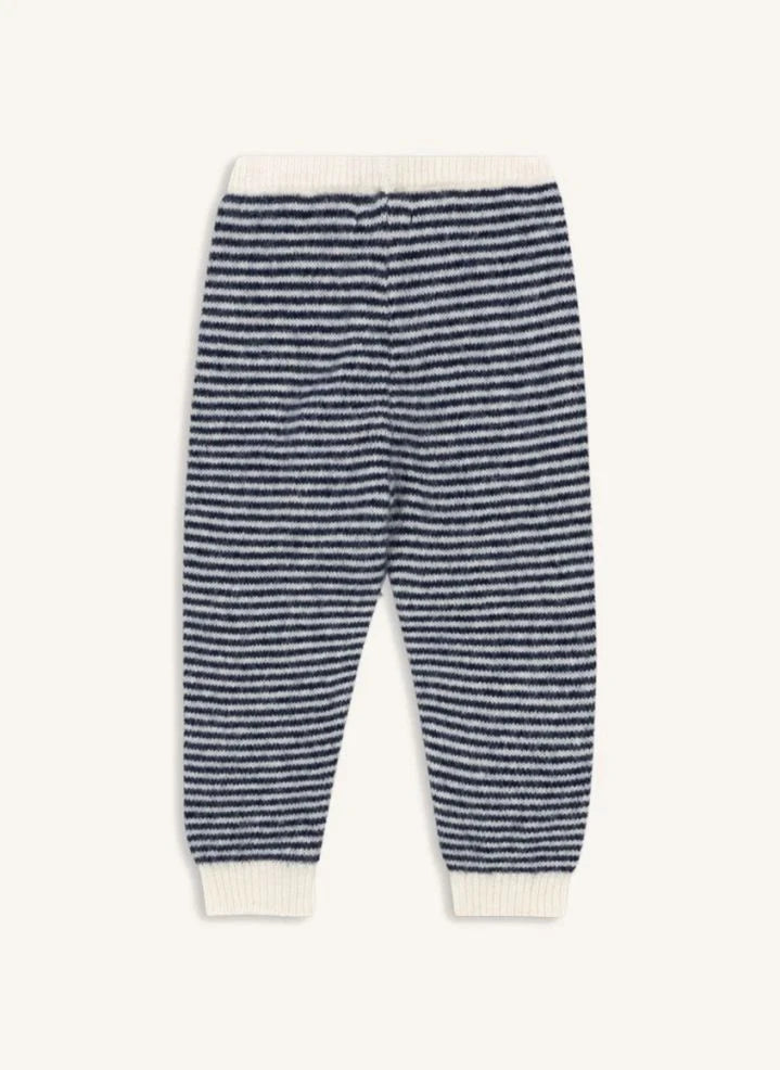 Konges Sløjd - Berle Striped Wool Pants | Blue