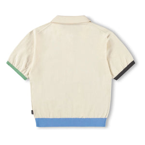 Molo - Brooks Organic Cotton Polo T-Shirt | Ecru
