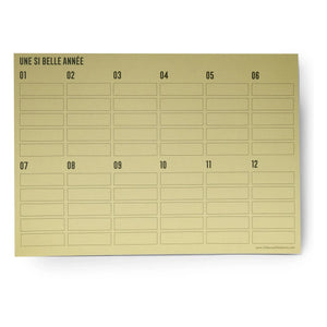 23heures59 éditions - Desk Blotter | Olive Green