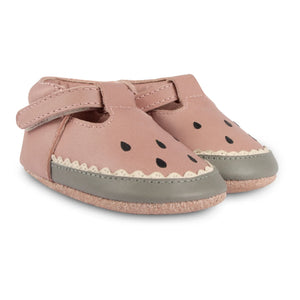 Donsje - Nanoe Watermelon Leather Slippers | Pink