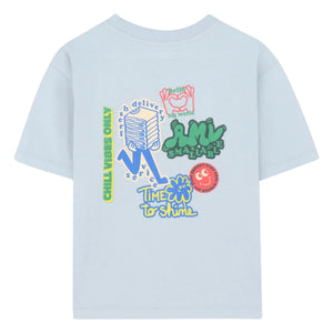 American Vintage - American Vintage X Smallable Collaboration - Ykobow T-Shirt | Light Blue