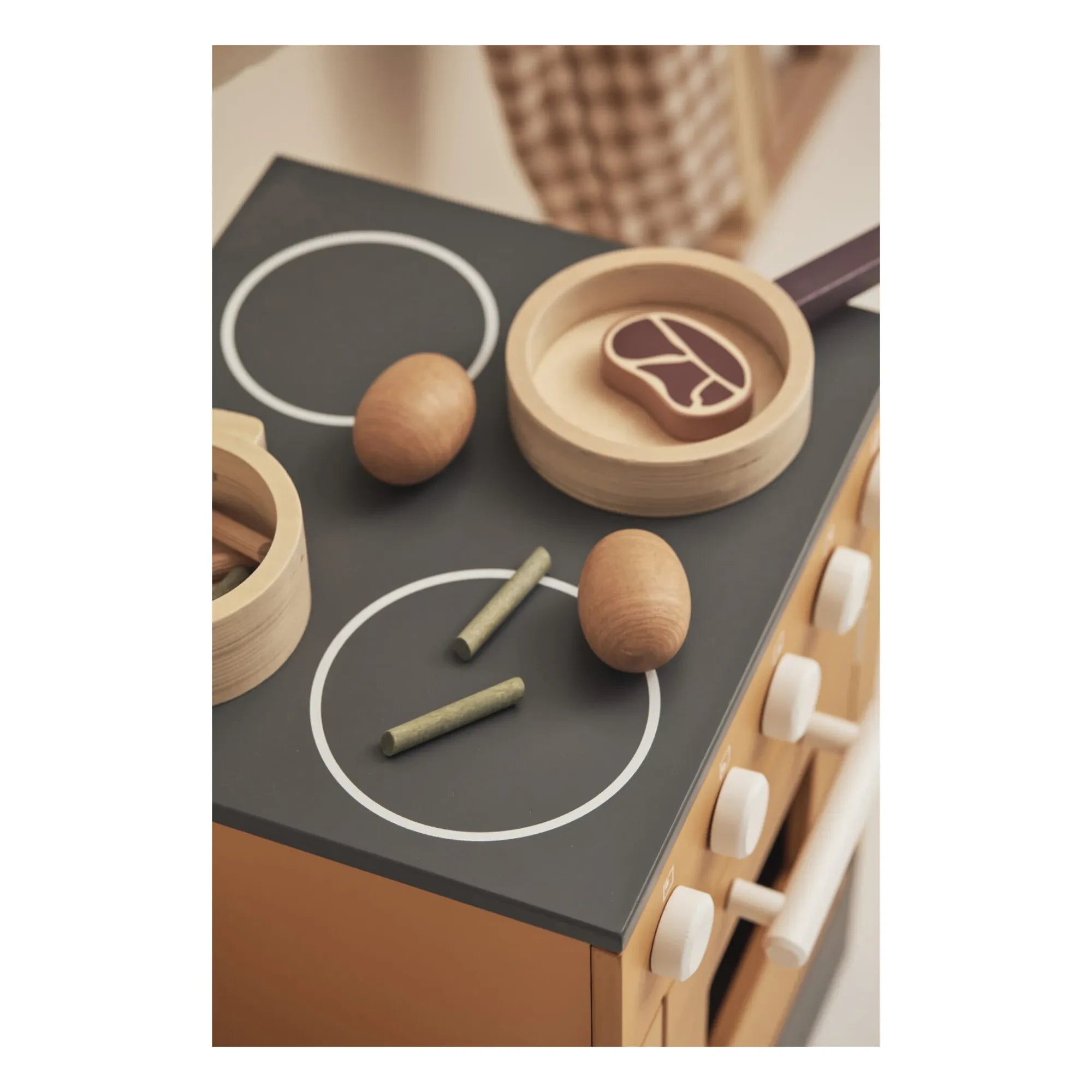 Kid's Concept - Wooden Toy Food Set
