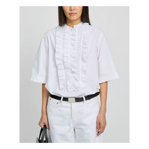 Laurence Bras - Blouse Magrita Short Cotton | White