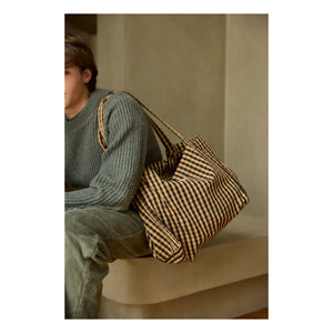 Gabrielle Paris - Vichy Bag | Brown