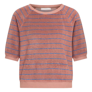 By Bar - Striped T-shirt Neva Organic cotton | Brick red