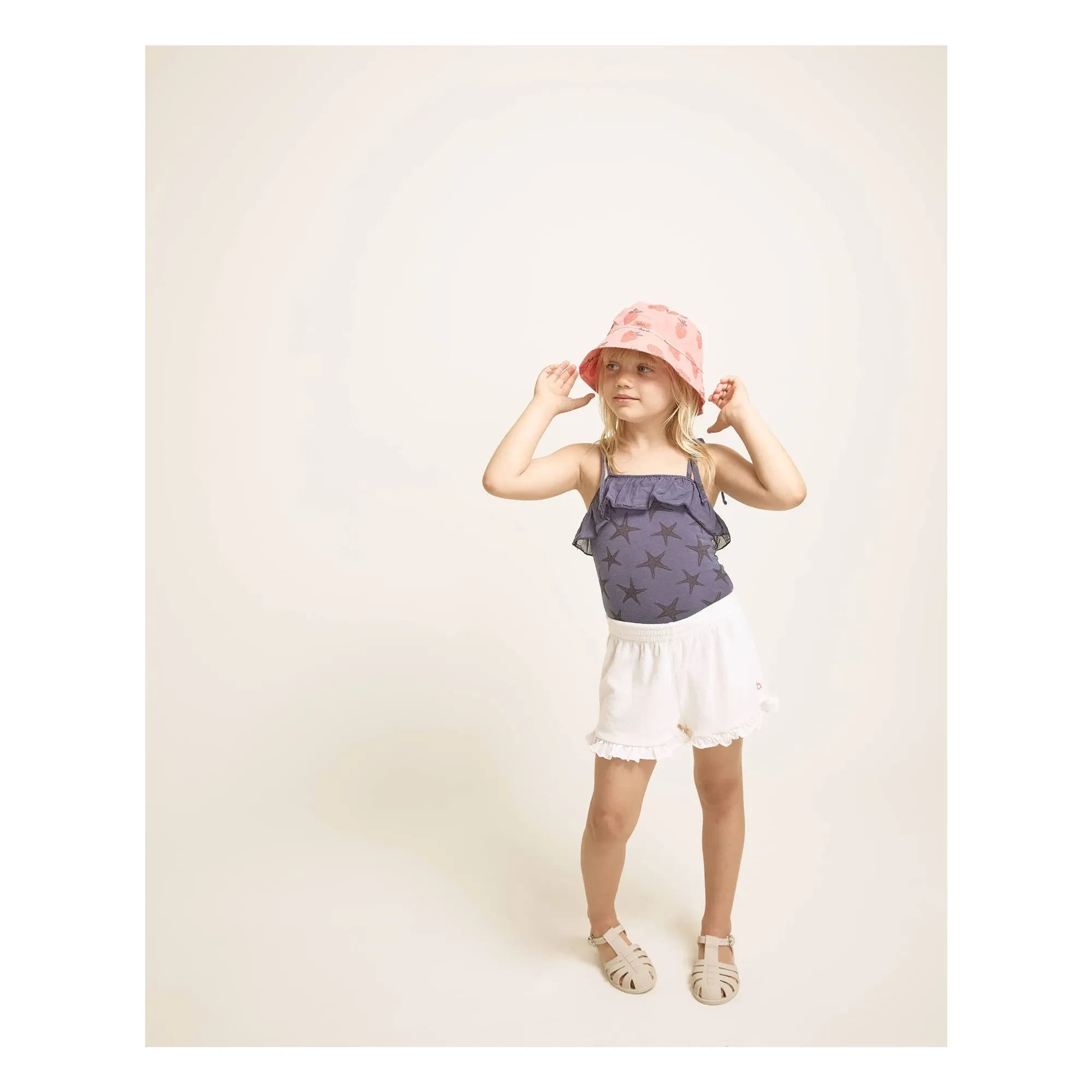 Búho - Etoiles de Mer Swimsuit Lycra Organic Cotton | Navy Blue