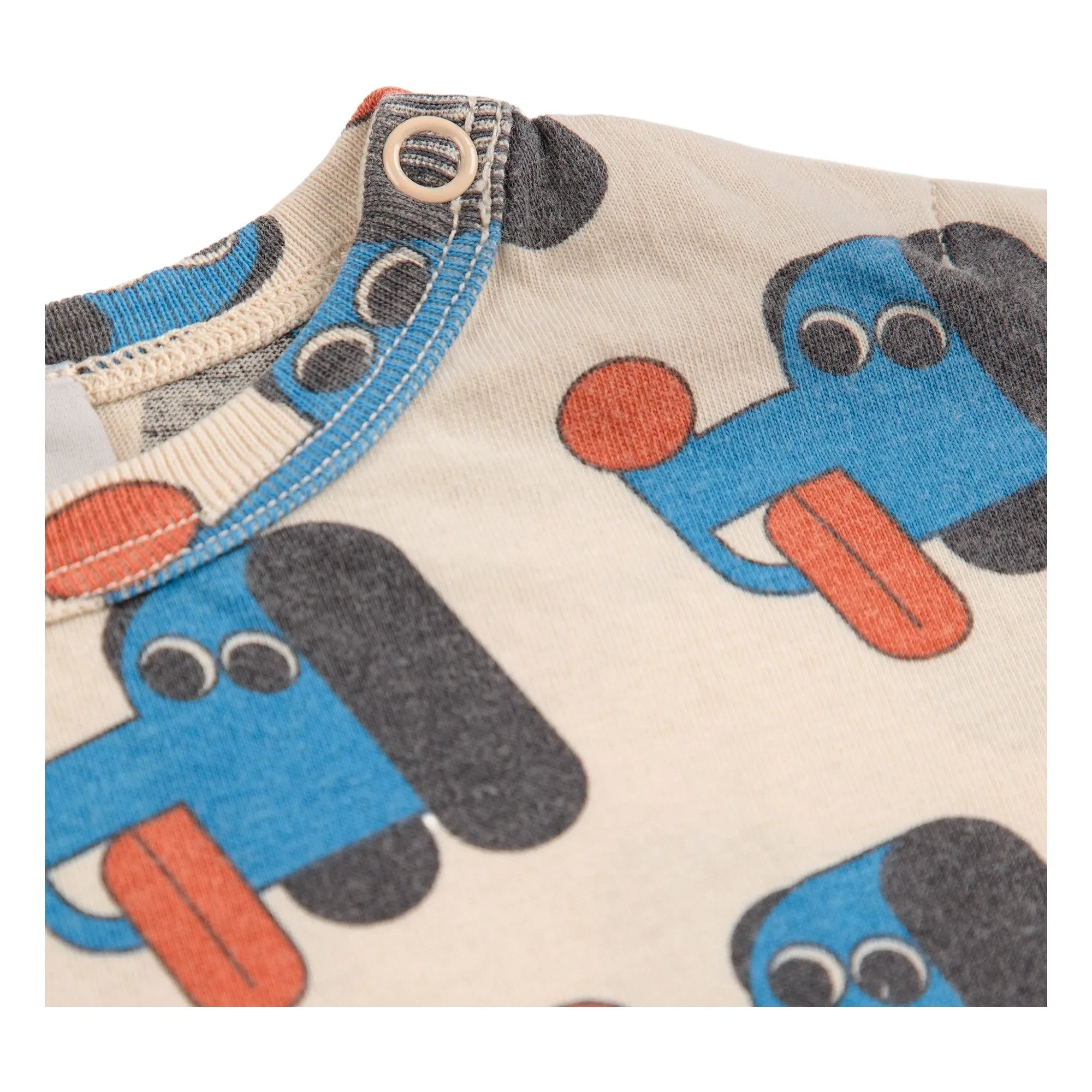 Bobo Choses - Dogs Organic Cotton T-Shirt | Beige