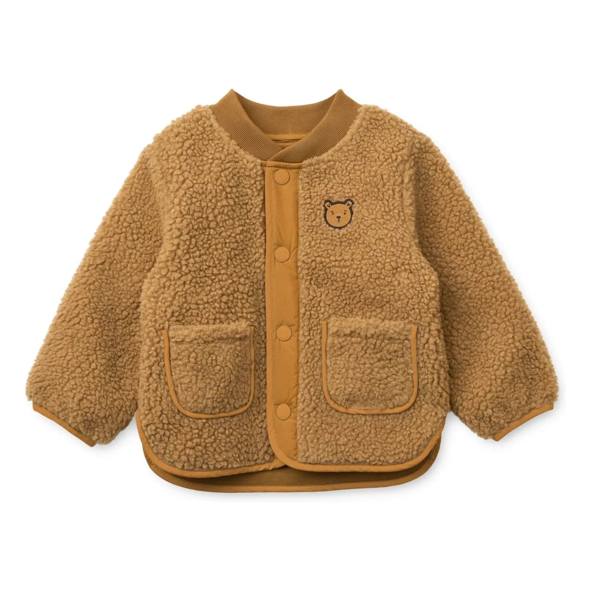 Liewood - Lora Ourson Recycled Fiber Sherpa Jacket | Brown