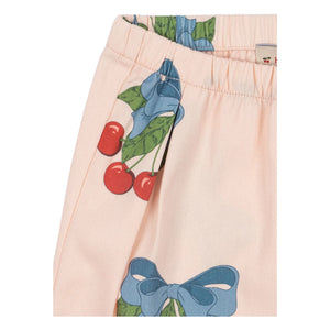 Konges Sløjd - Frankie Cherries Organic Cotton Pants | Pink