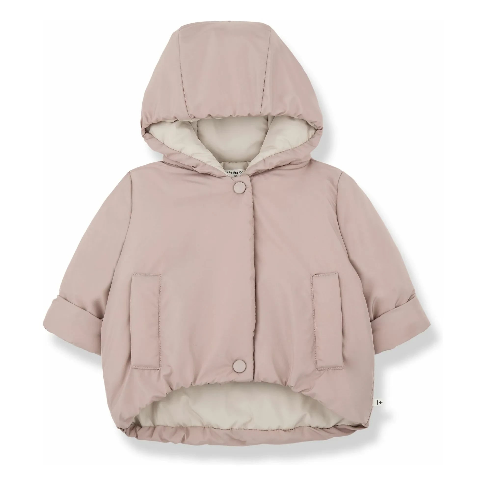 1+ in the family - Camilla feather coat | Nude